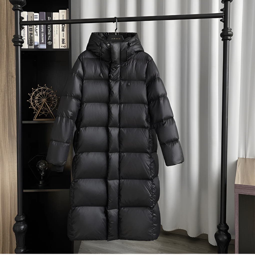 Chaqueta de invierno de plumón para mujer