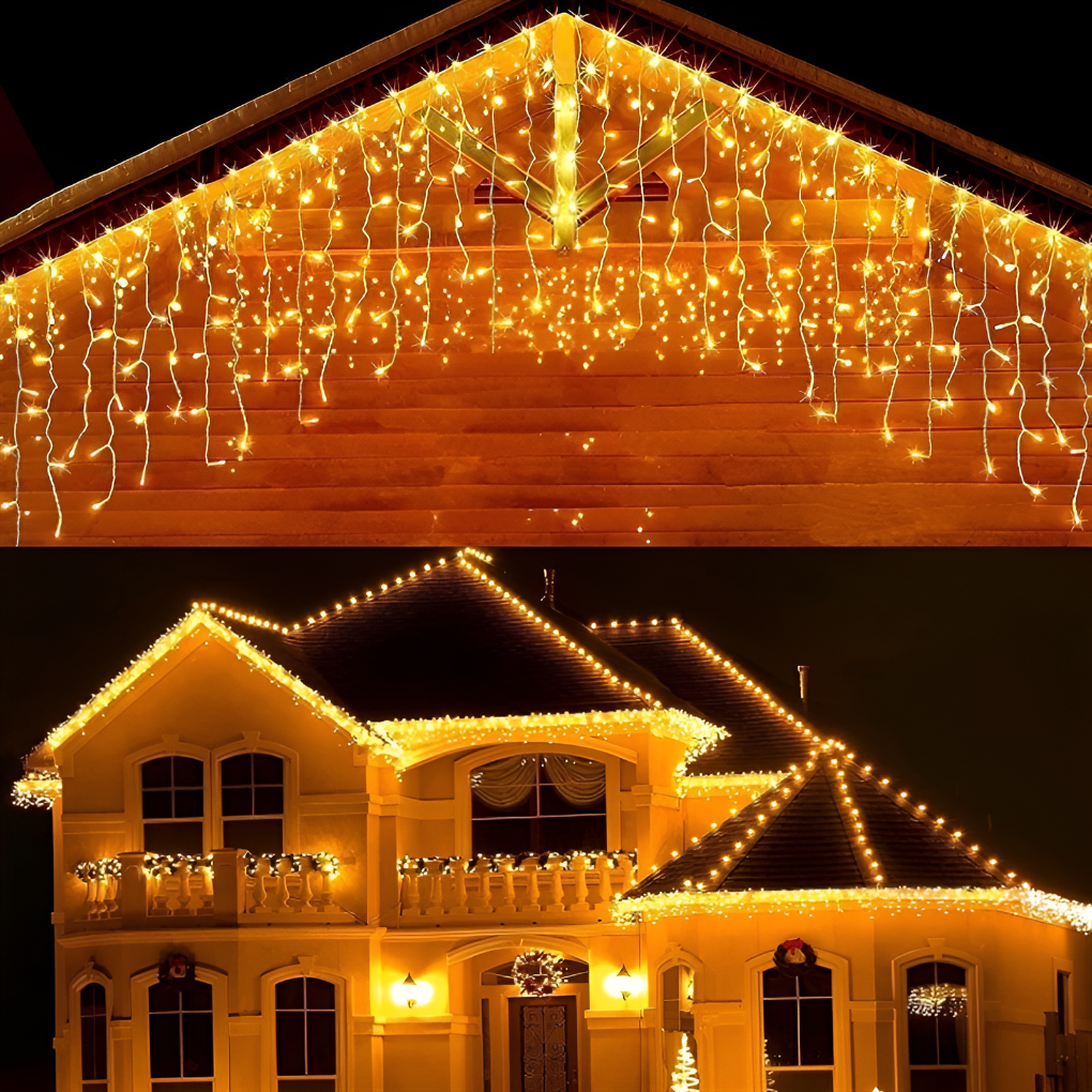 Cortina de luz LED mágica
