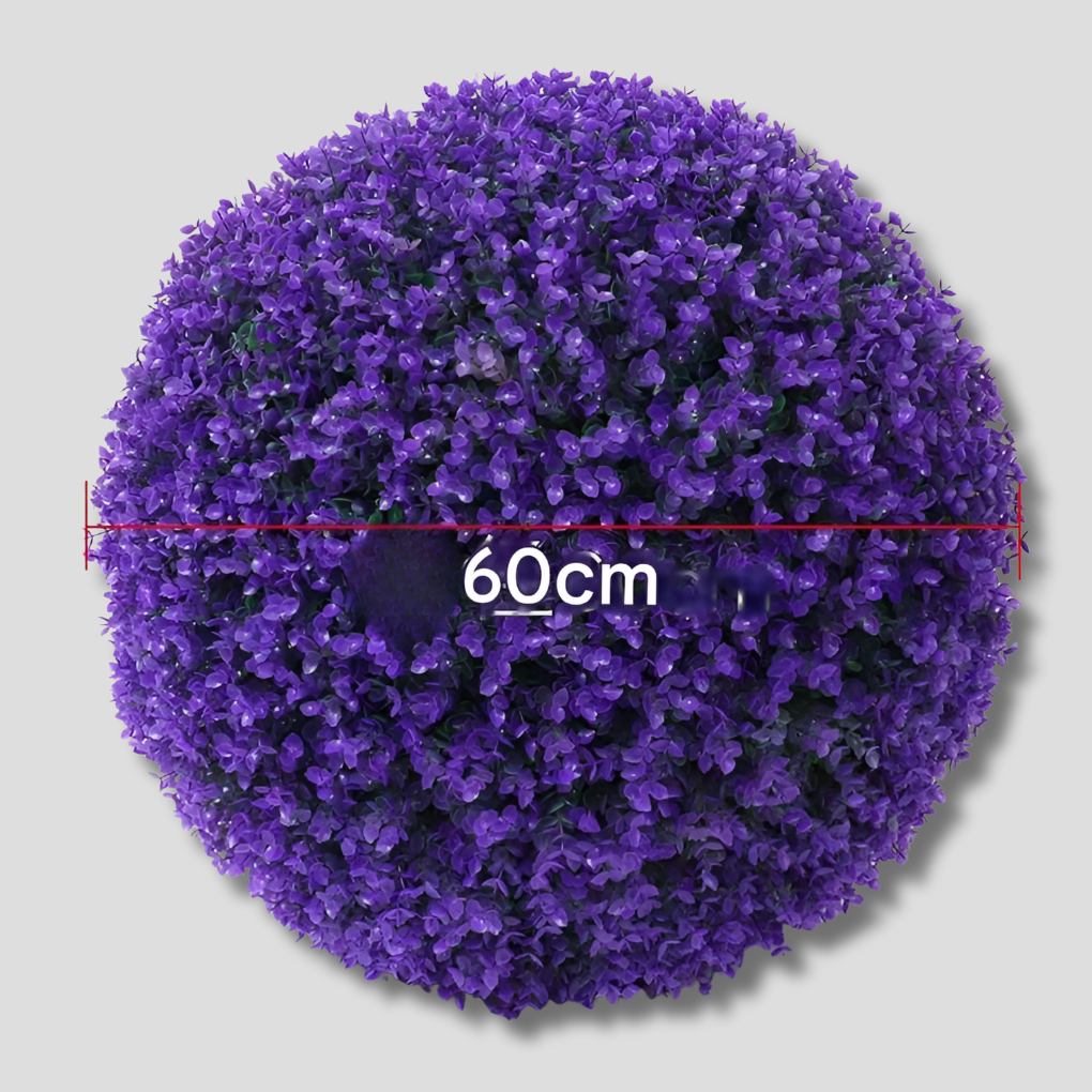 Bola de planta topiaria artificial