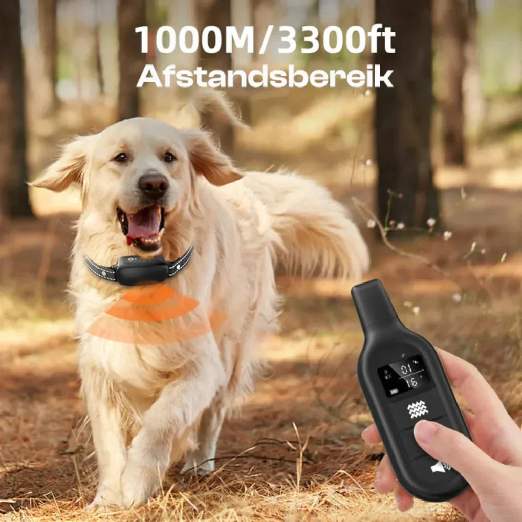 Collar de Entrenamiento para Perros Eléctrico con Control Remoto
