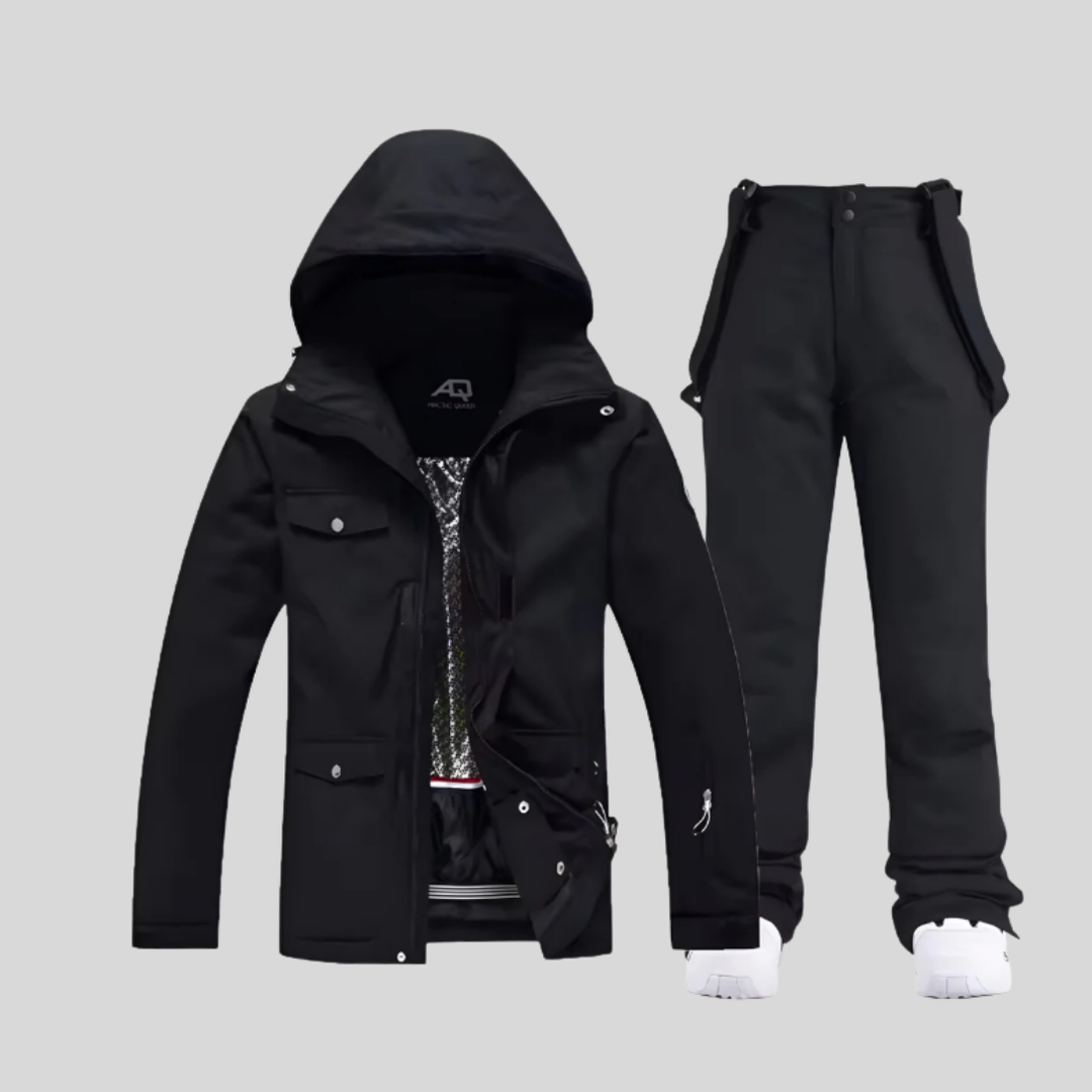 Conjunto de Chaqueta y Pantalones de Esquí para Mujeres - Outfit Funcional de Invierno