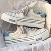 Zapatillas de lona con plataforma