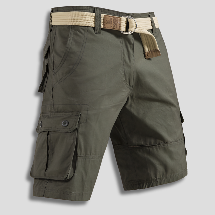 Pantalones Cortos Cargo Masculinos de Múltiples Bolsillos