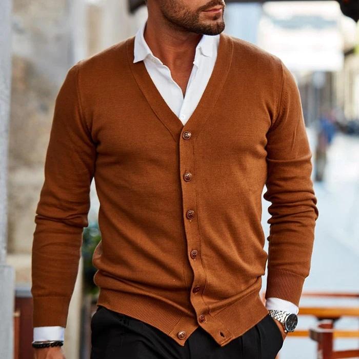 Chaleco de Punto con Botones para Hombre: Estilo Moderno y Comodidad Atemporal