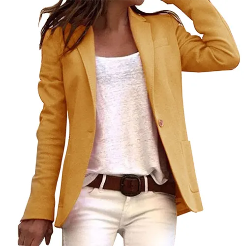Kendra – Blazer Casual para Mujer | Manga Larga