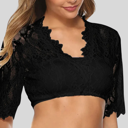 Blusa Dirndl para mujer