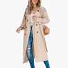 Abrigo Trench de Mujer con Botones Precio de Oferta