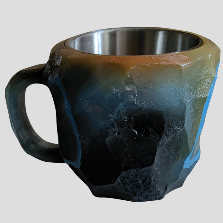 Tazas de Café de Cristal Mineral