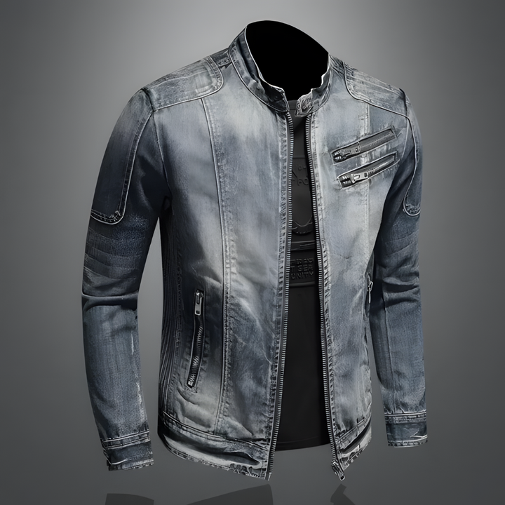 Alexo – Chaqueta vaquera retro para hombre