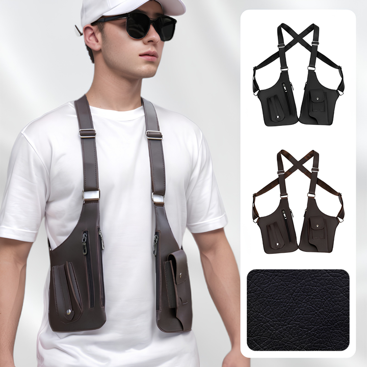 Bolso de hombro antirrobo para hombre
