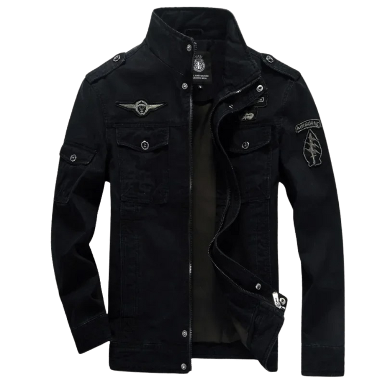 Chaqueta militar de entretiempo para hombre: estilo robusto y funcionalidad para el día a día