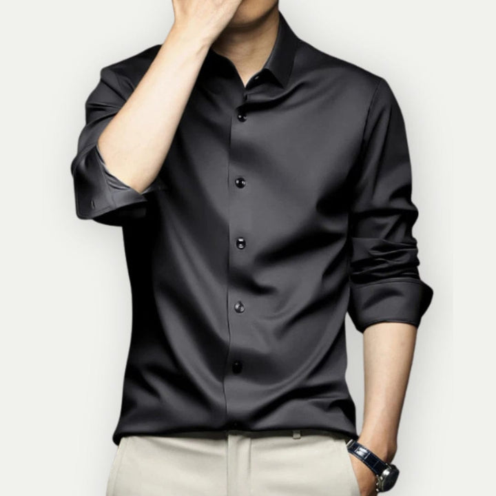 Camisa para Hombre sin Arrugas y sin Necesidad de Planchar: Estilo Impecable con Mínimo Esfuerzo