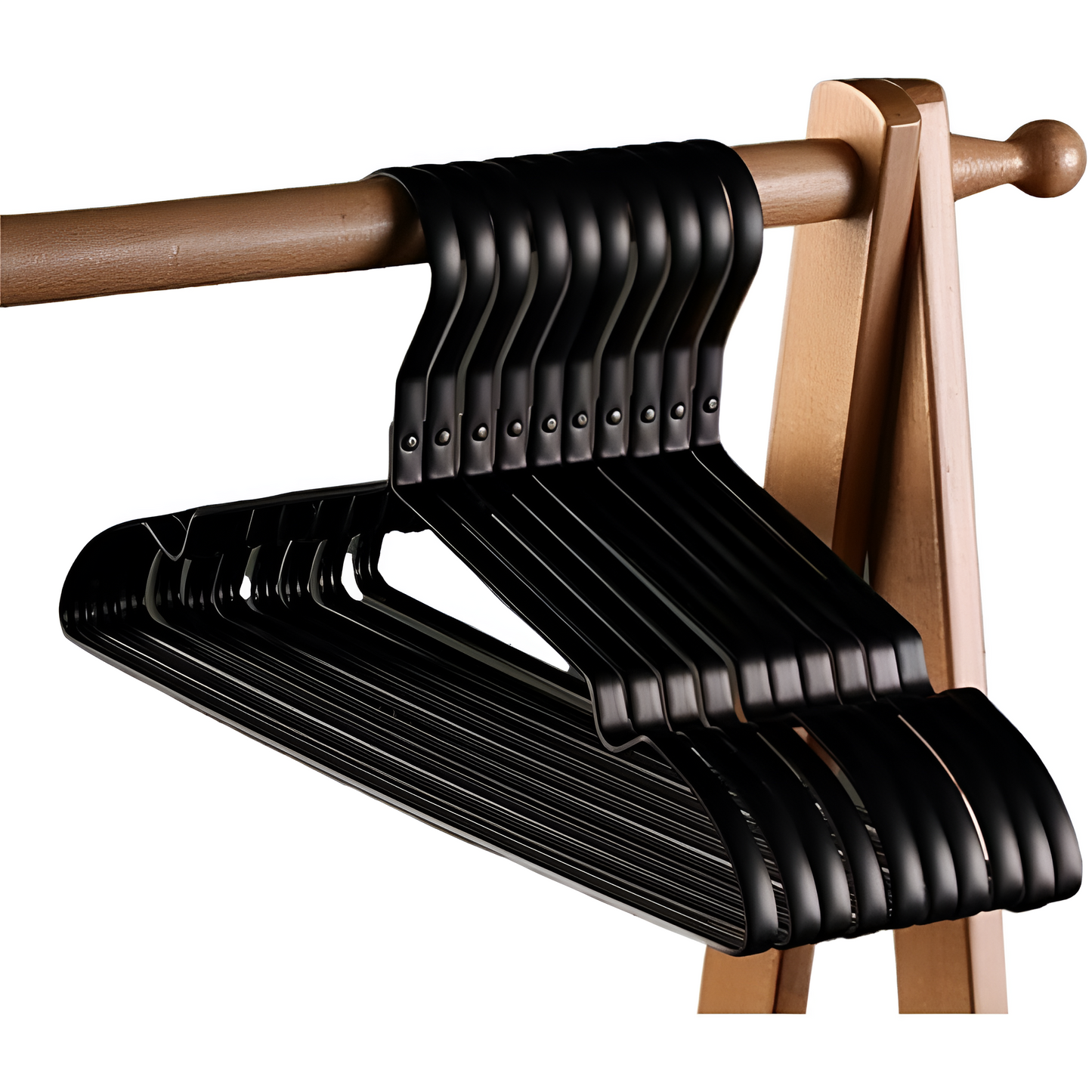 Perchas de ropa antideslizantes de lujo