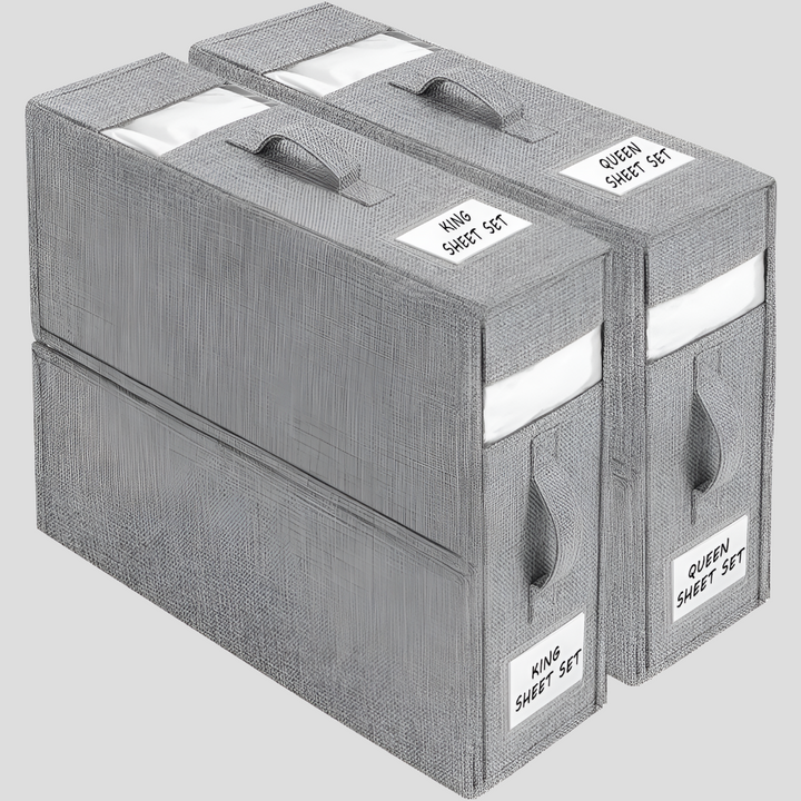 Caja Organizadora de Sábanas Plegable