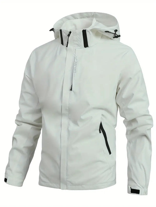 Chaqueta impermeable ligera para hombre