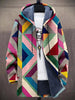 Milan – Chaleco retro con bloques de color para hombre
