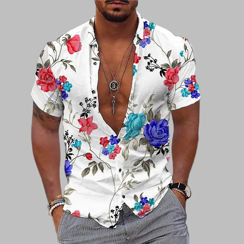 La Camisa Designer Masculina Estilosa