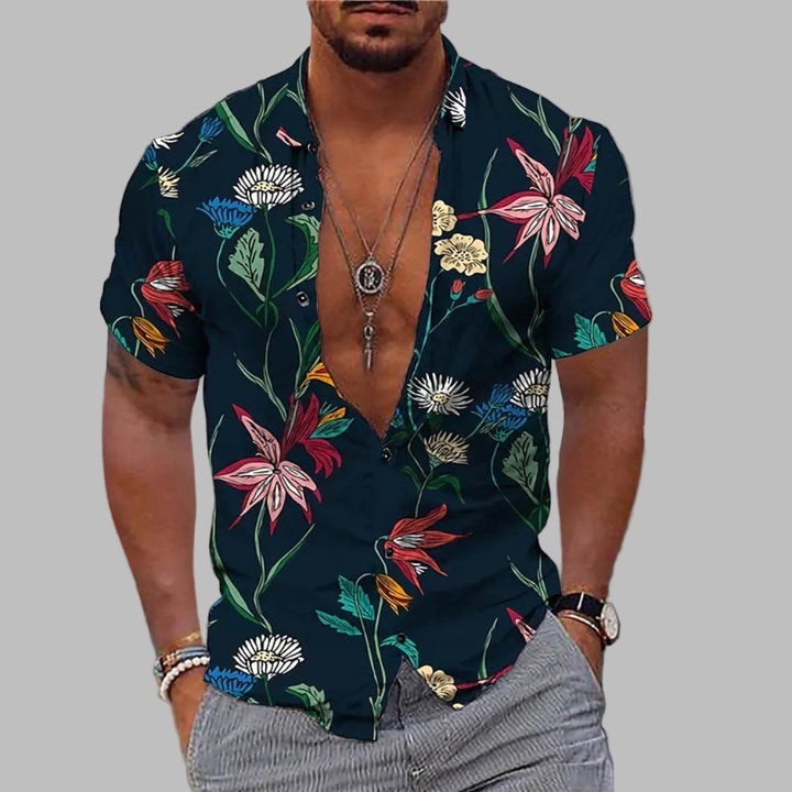La Camisa Designer Masculina Estilosa