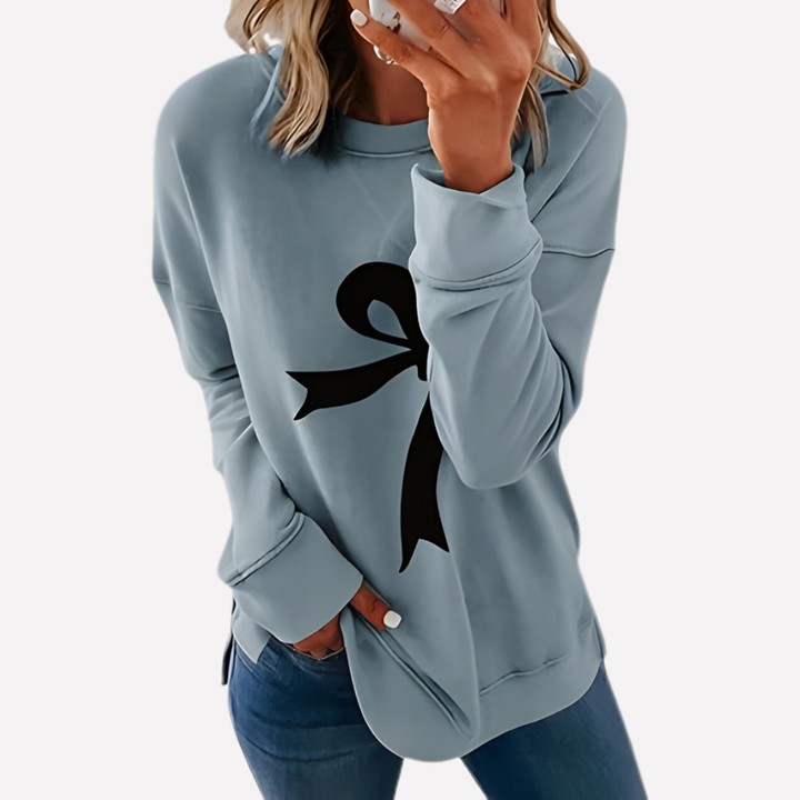 Sudadera de Cuello Redondo para Mujeres