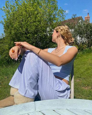 Pantalones de salón para mujer