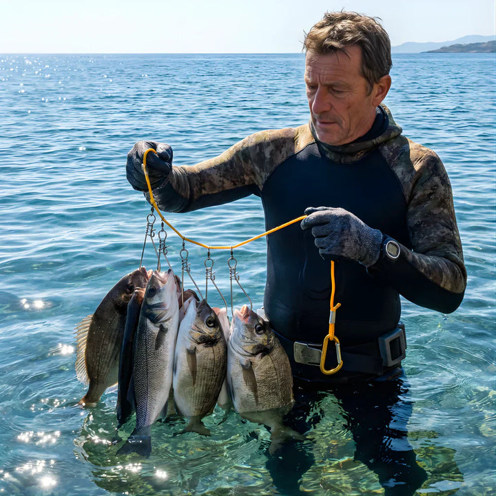 Cerradura de Pescado con Cuerda de Nylon