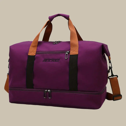 Bolsa de viaje para hombre, espaciosa y elegante