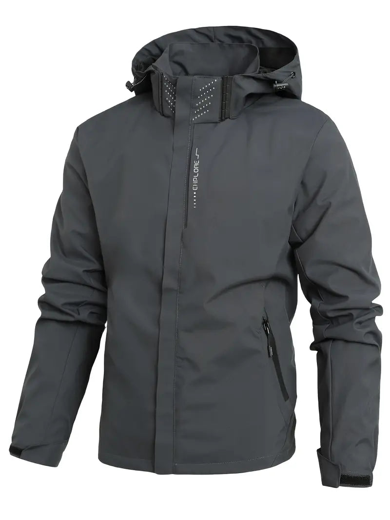 Chaqueta impermeable ligera para hombre