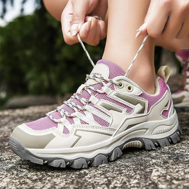 Resistentes zapatos de senderismo para mujer