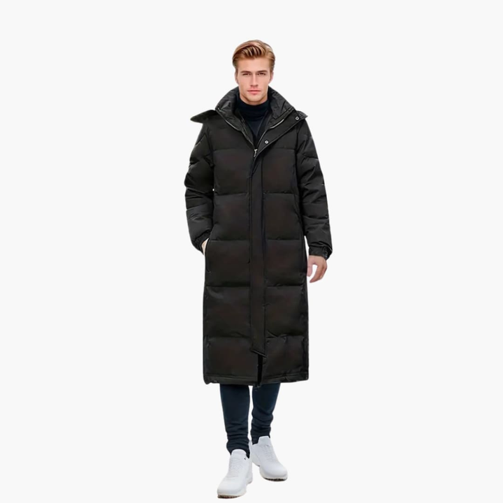 Chaqueta Padded para Hombres para Invierno con Cremallera Completa