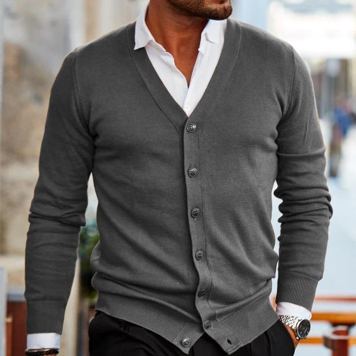 Chaleco de Punto con Botones para Hombre: Estilo Moderno y Comodidad Atemporal