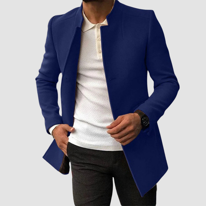 Abrigo largo clásico para hombre: elegancia atemporal para todas las estaciones