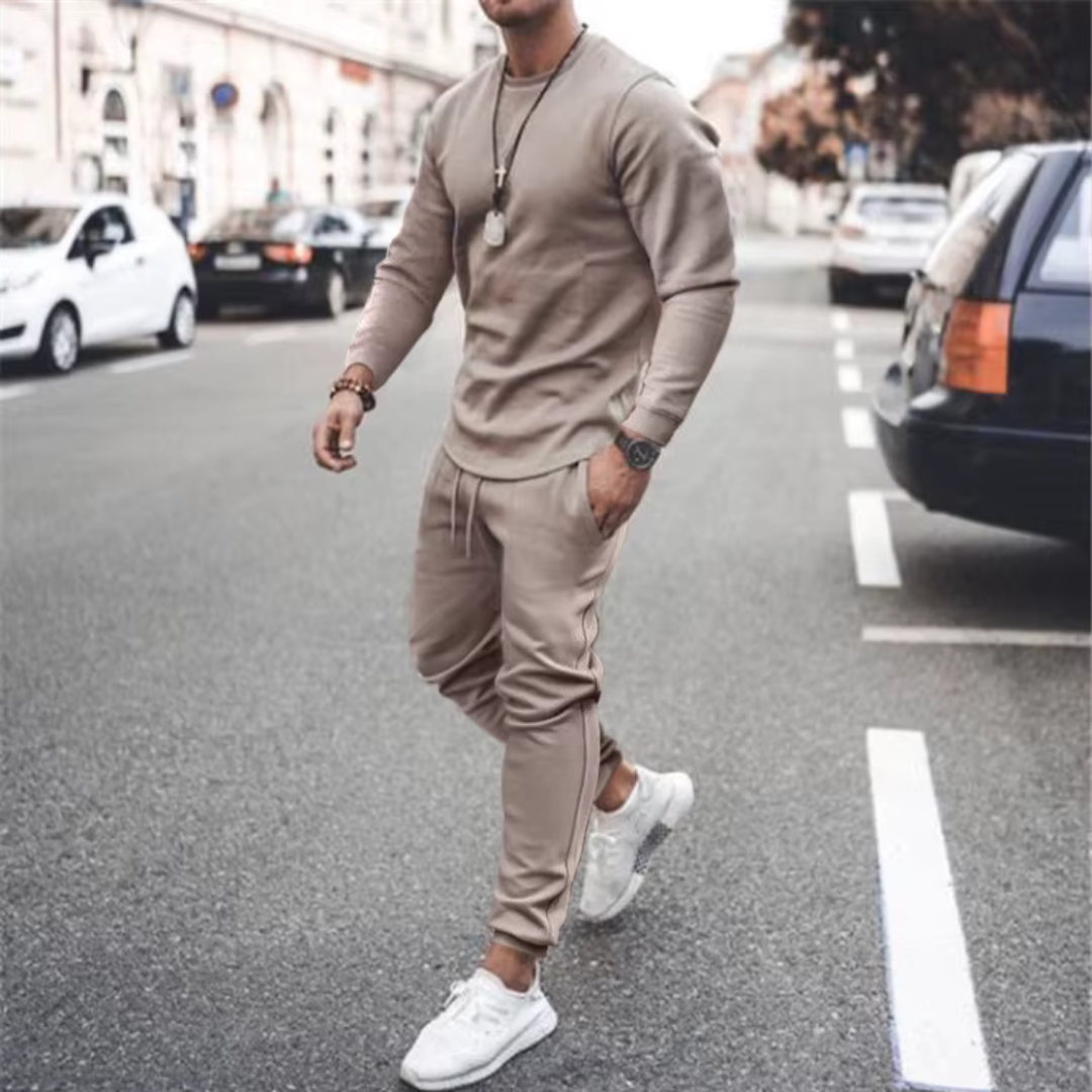 Conjunto informal de dos piezas para hombre