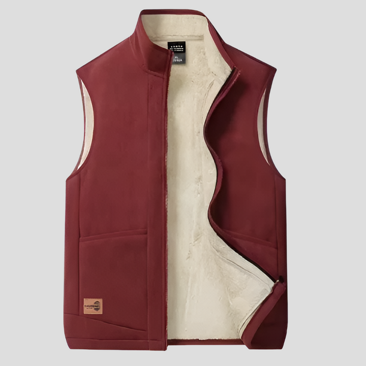 Chaleco de Invierno Forrado para Hombres – Cálido y Estiloso