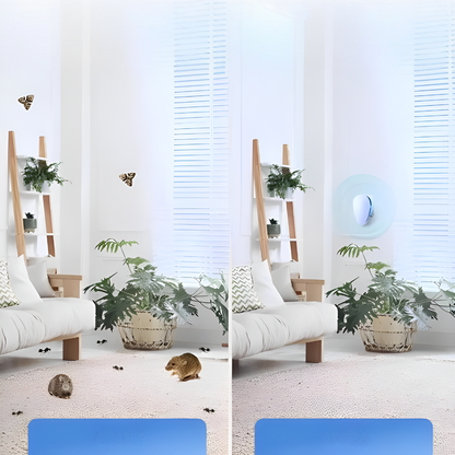 Repelente ultrasónico para control eficaz de plagas