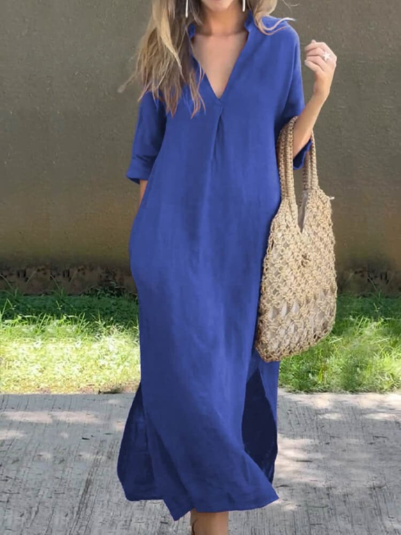 Brigittel – Vestido Maxi para Mujeres | Elegancia Sin Esfuerzo