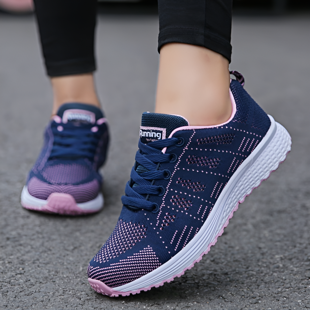 Zapatillas informales ergonómicas para mujer: ligeras y con buen soporte
