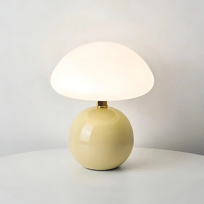 Solina – Lámpara de Mesa LED en Forma de Seta con Estilo