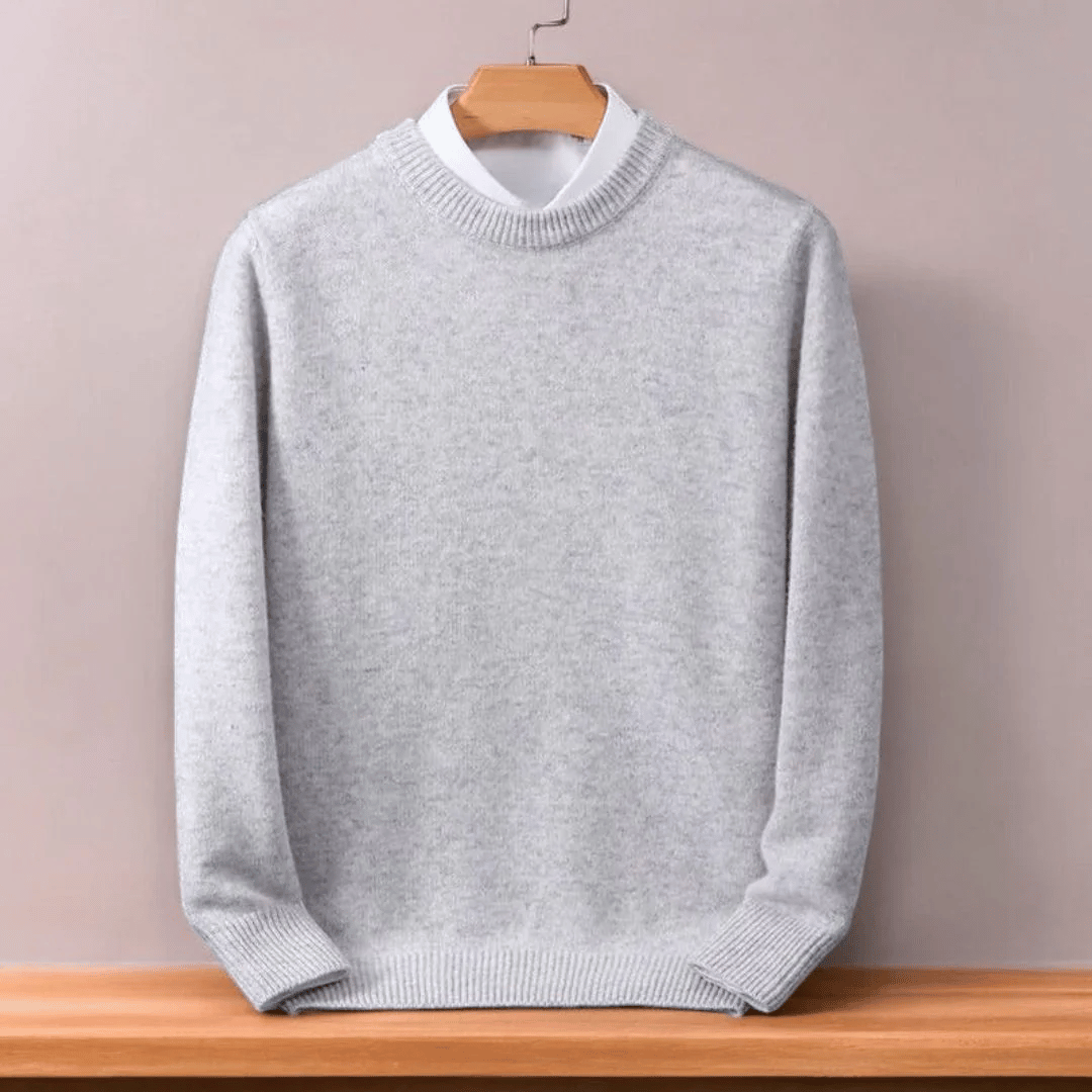 Jersey oversize de lana fina para hombre