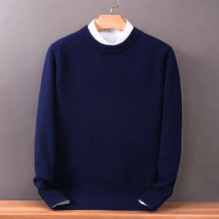 Jersey oversize de lana fina para hombre