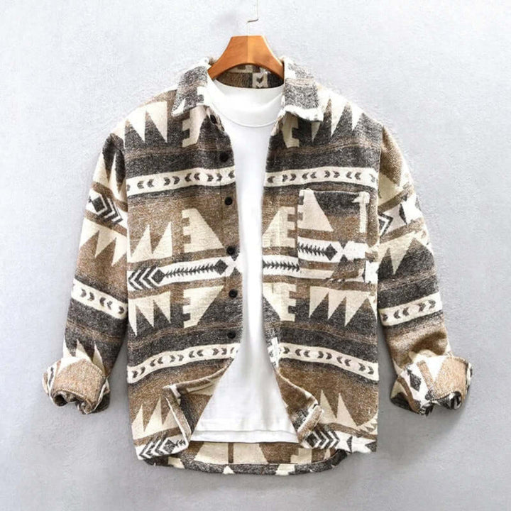 Camisa Chaqueta Imagen Azteca Suroeste