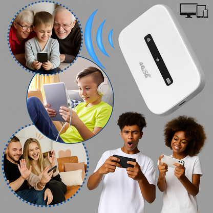 Enrutador Wi-Fi portátil: acceso a Internet en cualquier lugar