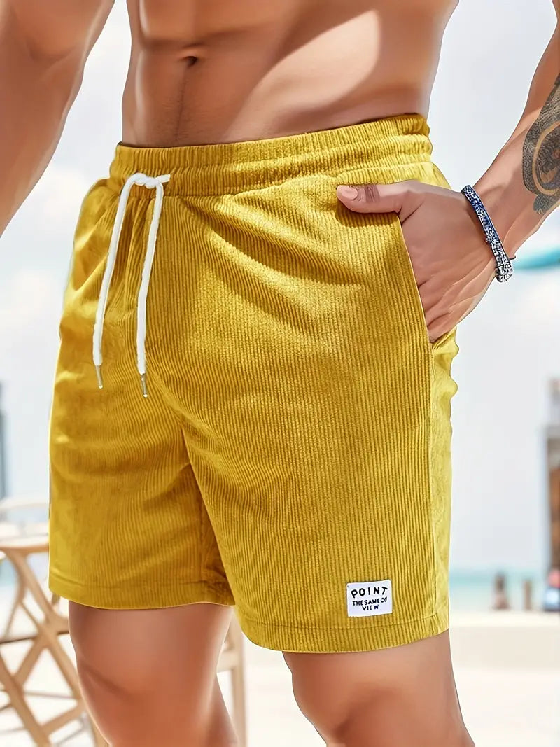 Shorts de baño casuales para hombre