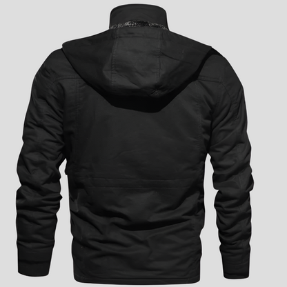 Chaqueta de hombre robusta, resistente al viento y cálida.
