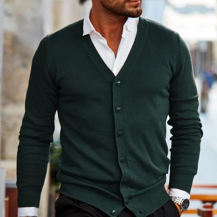 Chaleco de Punto con Botones para Hombre: Estilo Moderno y Comodidad Atemporal