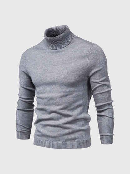 Suéter de cuello alto para hombre