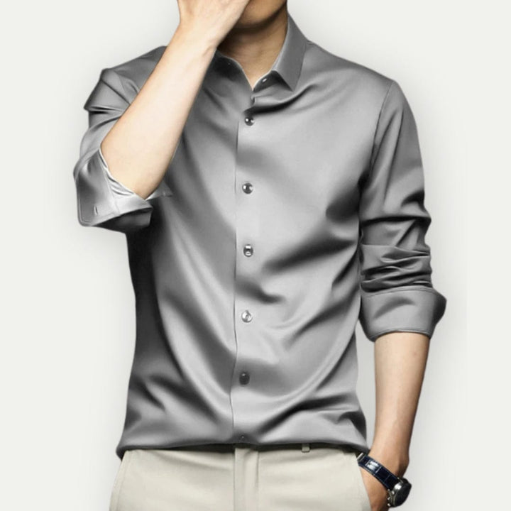 Camisa para Hombre sin Arrugas y sin Necesidad de Planchar: Estilo Impecable con Mínimo Esfuerzo
