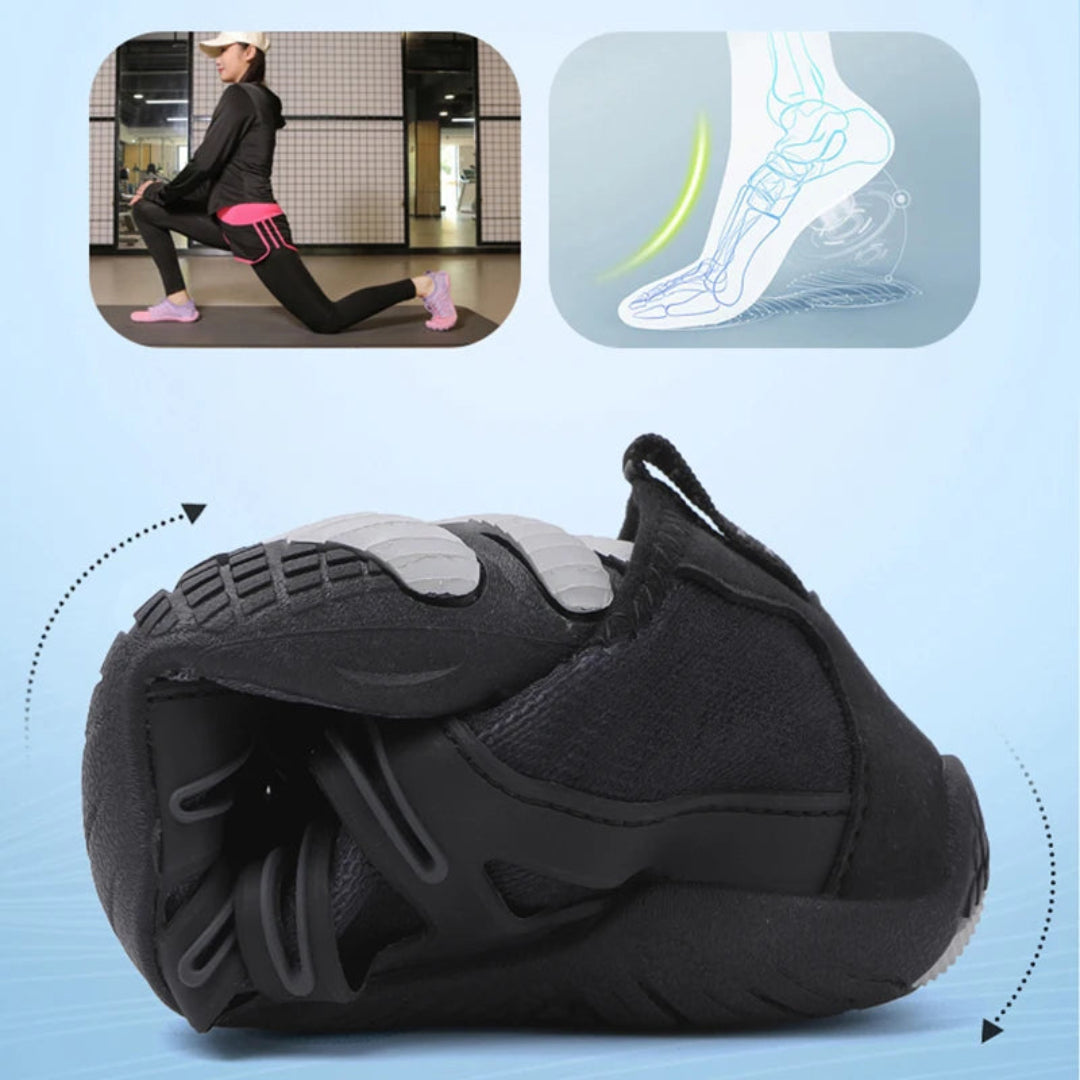 Zapatos ortopédicos para pies descalzos
