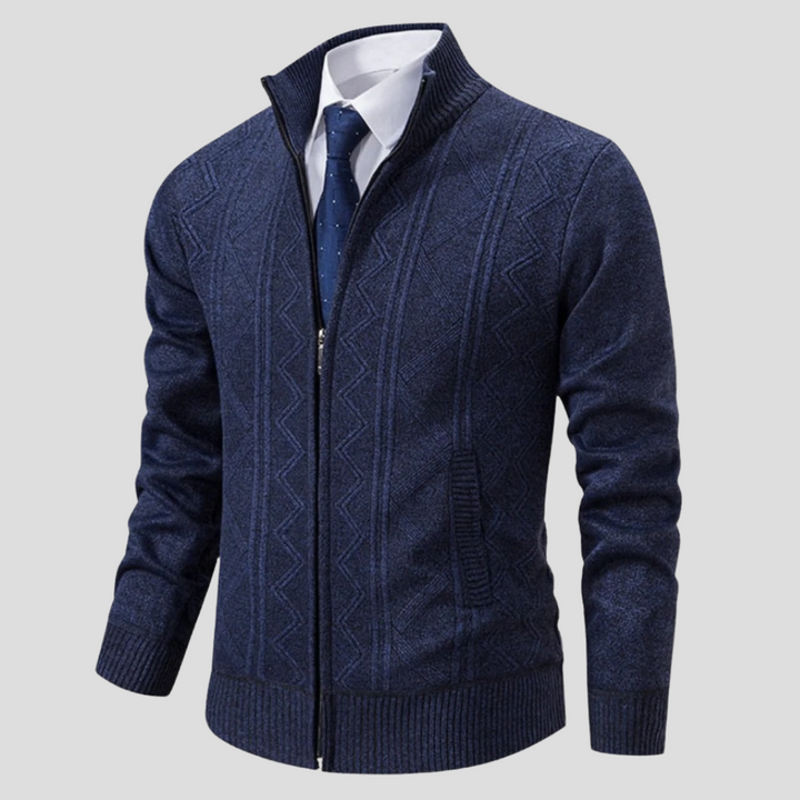 Cardigan de Hombre – Pieza de Capa Estilo de Punto