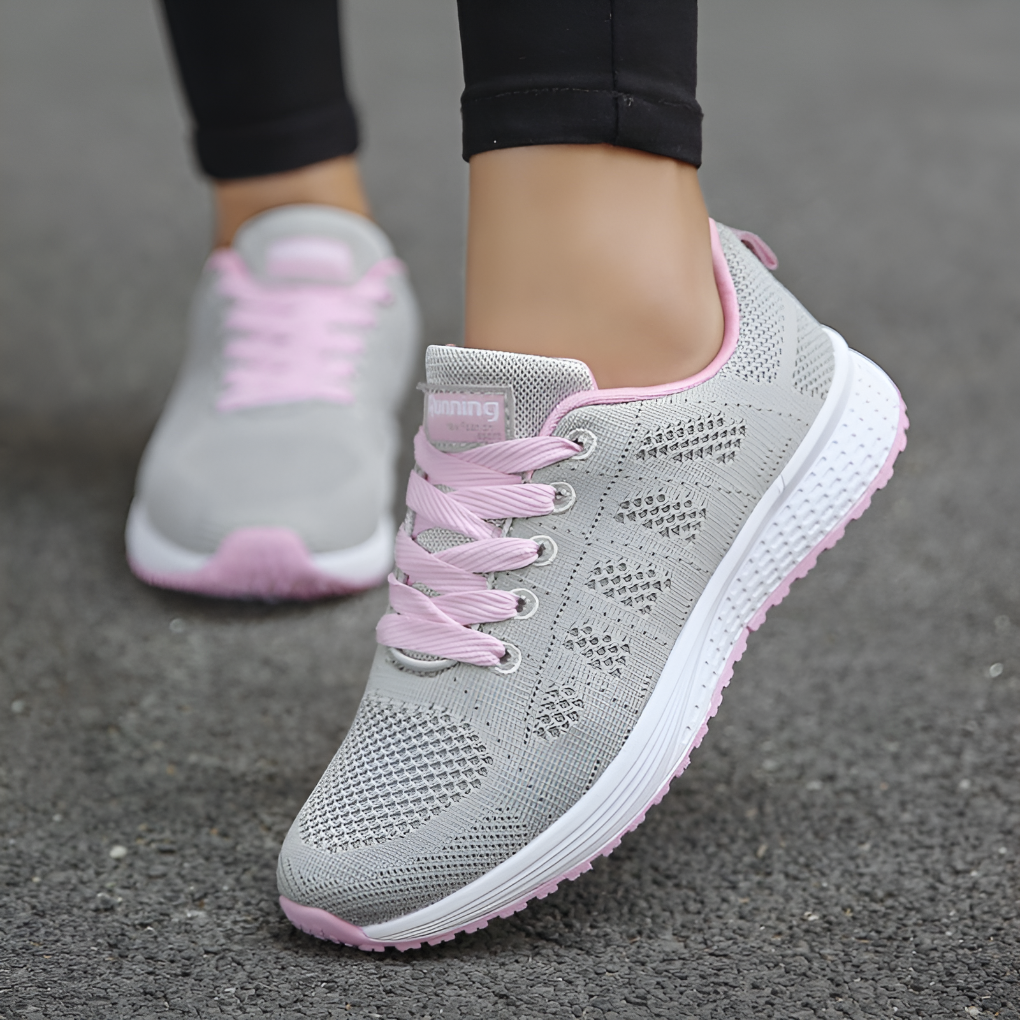 Zapatillas informales ergonómicas para mujer: ligeras y con buen soporte
