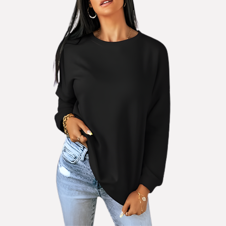 Sudadera de Cuello Redondo para Mujeres
